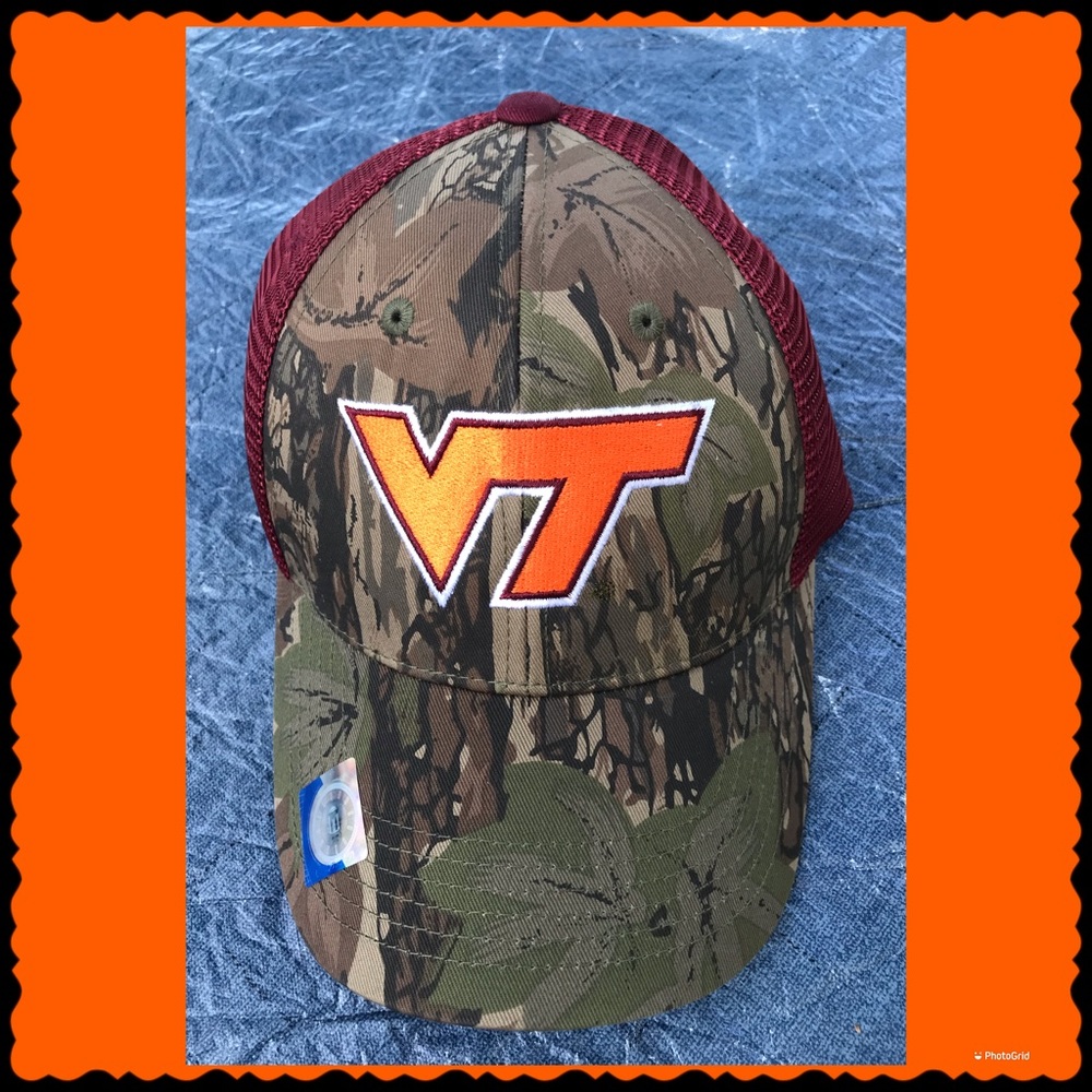 VT🔶Virginia Tech🔶”baseball” type 🧢 Cap 🔸Hat